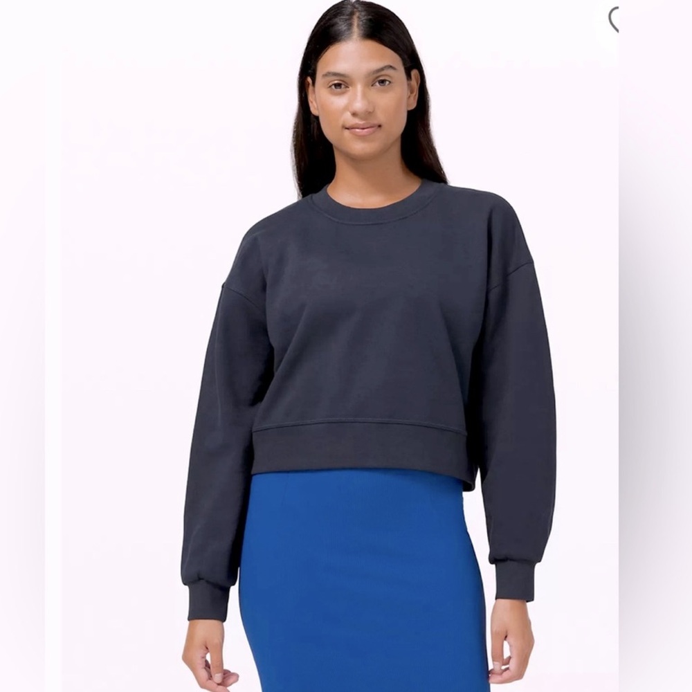 Lululemon Perfectly Oversized Cropped Sweatshirt